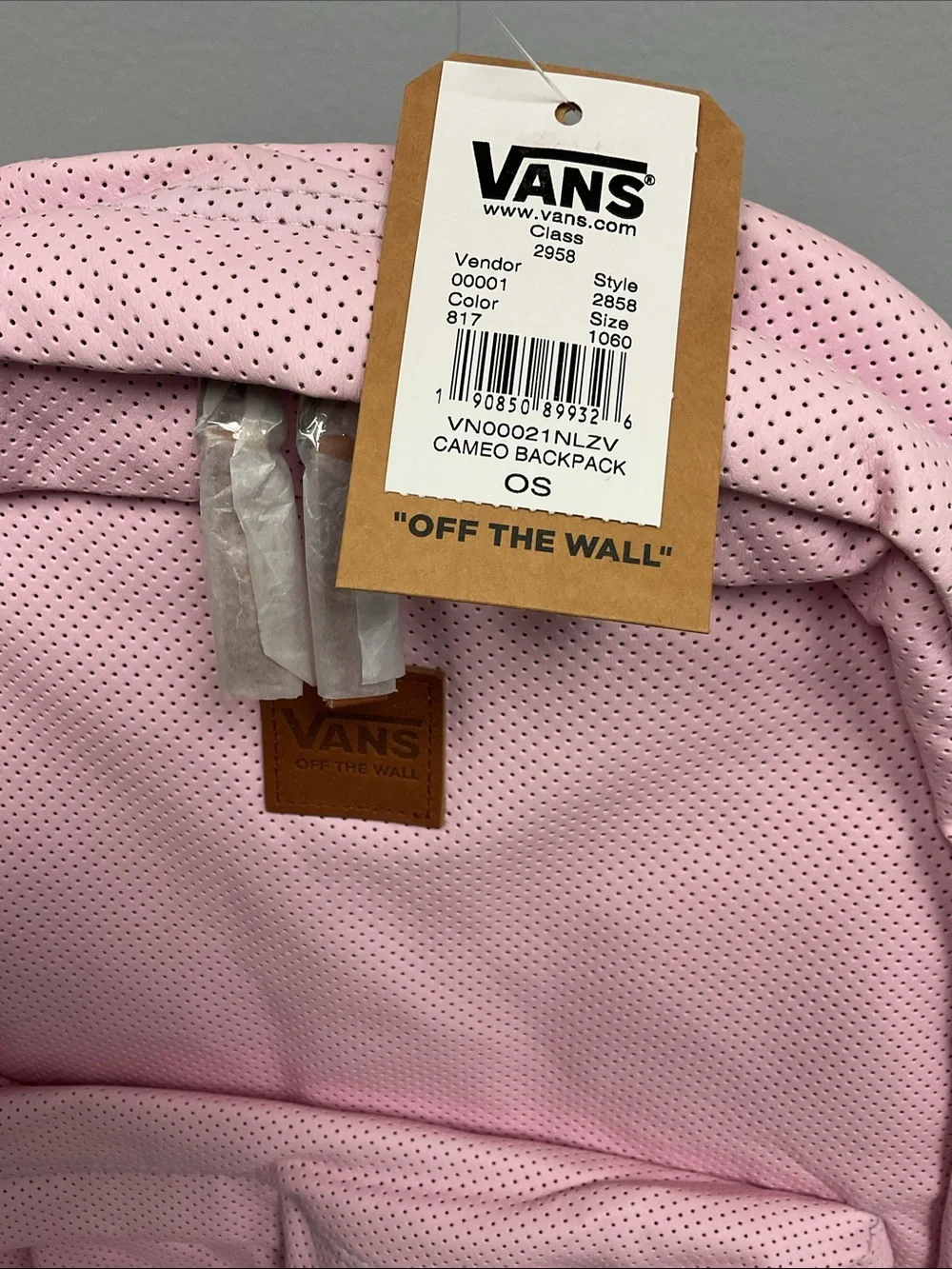 Vans classic backpack